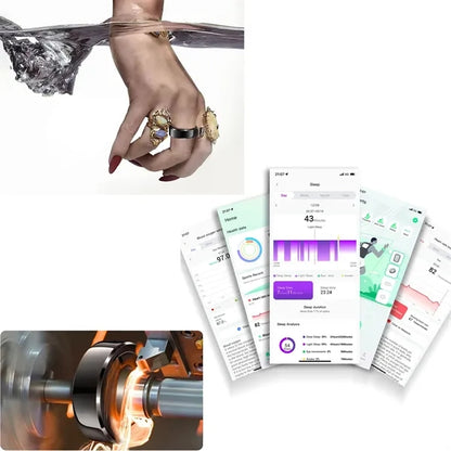 Smart Ring - Fitness Tracker With Activity Monitor