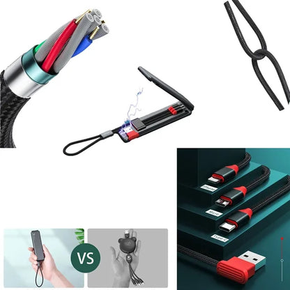 3-In-1 Charger Data Cable