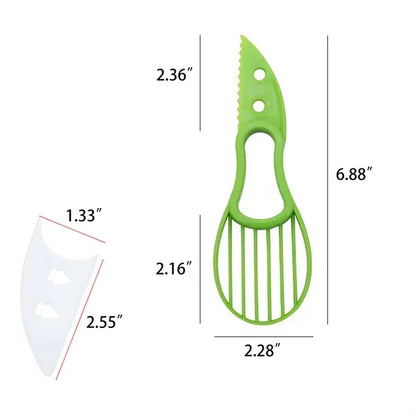3-In-1 Avocado Peeler And Pulp Separator
