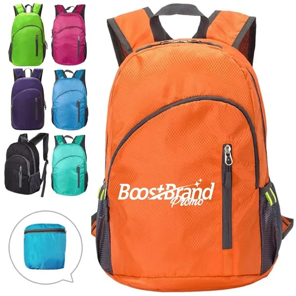 Foldable Ripstop Daypack Travel Backpack