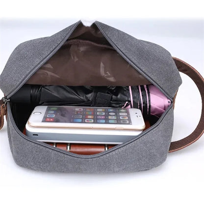 Durable Canvas Toiletry Bag