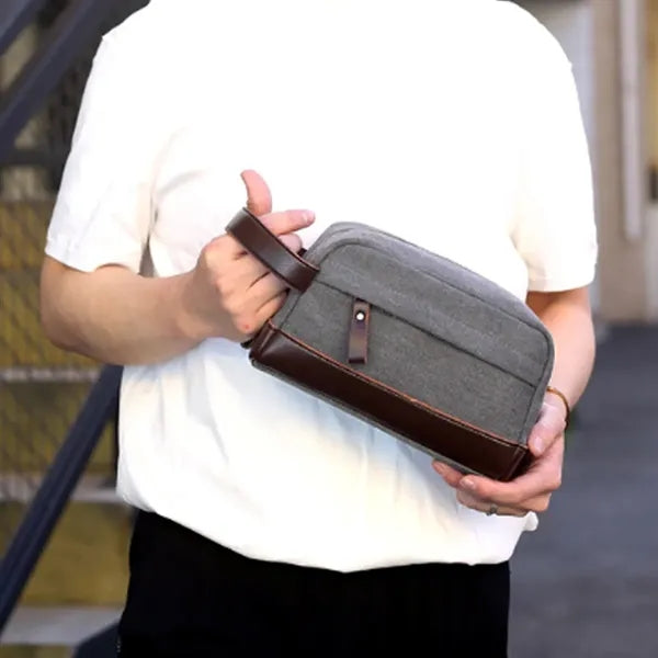 Durable Canvas Toiletry Bag