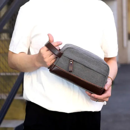 Durable Canvas Toiletry Bag