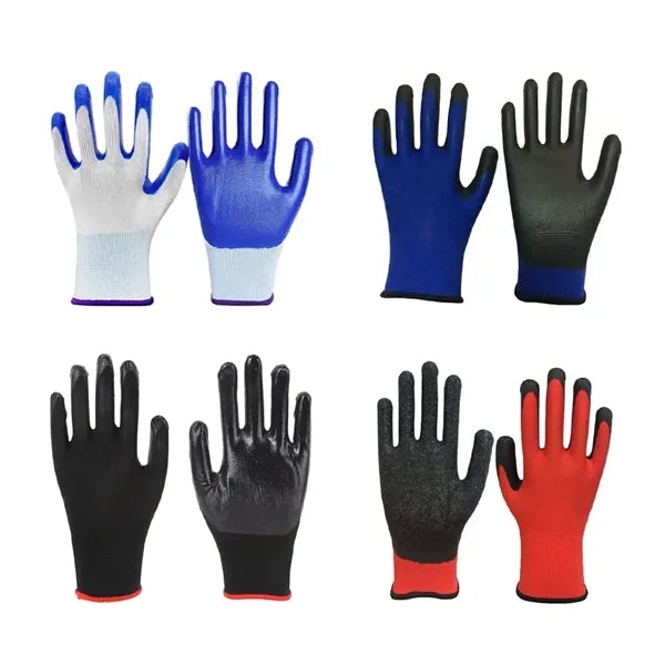 Work Gloves with Enhanced Grip