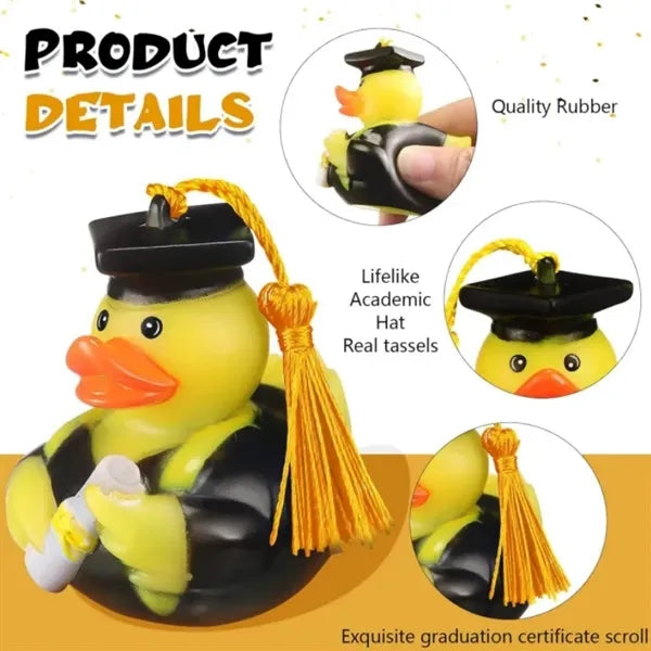 Yellow Graduation Diploma Rubber Ducks