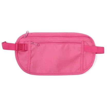 Travel Money Belt Slim Passport Holder
