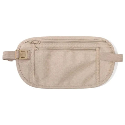 Travel Money Belt Slim Passport Holder