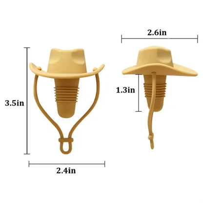 Funny Hat Shaped Silicone Wine Stopper