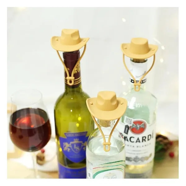 Funny Hat Shaped Silicone Wine Stopper