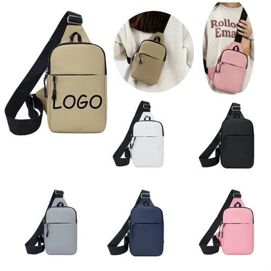 Mini Sling Waterproof Crossbody Bag With Adjustable Strap
