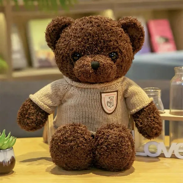 12" Plush Sweater Teddy Bear
