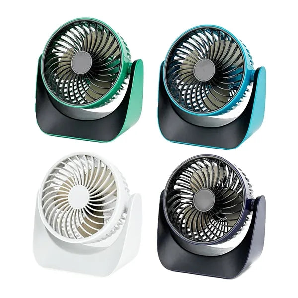 Mini Portable Desk Fan with Adjustable Angle