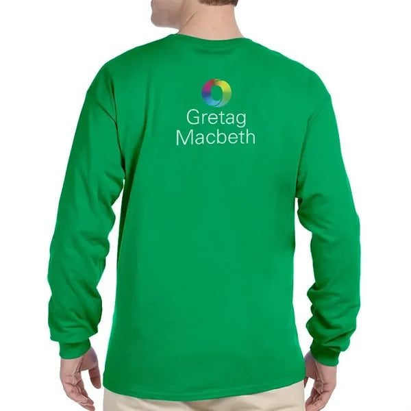 Preshrunk 100% Cotton Long Sleeve Winter T-Shirt 6.1 oz
