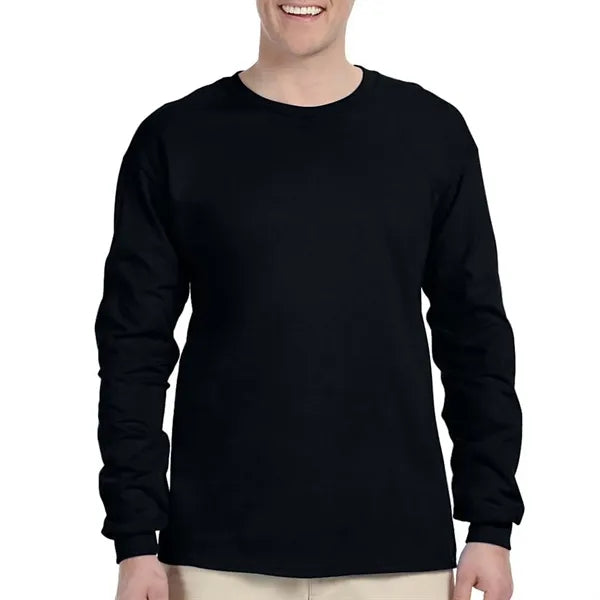 Preshrunk 100% Cotton Long Sleeve Winter T-Shirt 6.1 oz