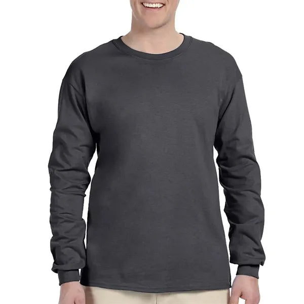 Preshrunk 100% Cotton Long Sleeve Winter T-Shirt 6.1 oz