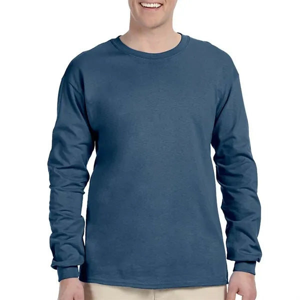 Preshrunk 100% Cotton Long Sleeve Winter T-Shirt 6.1 oz