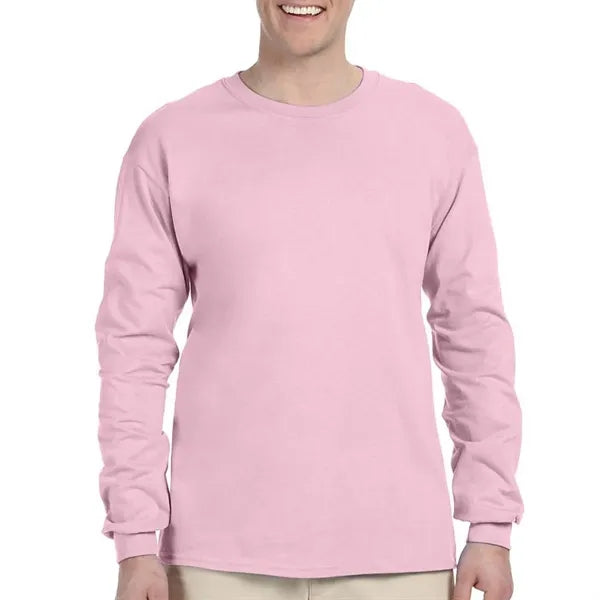 Preshrunk 100% Cotton Long Sleeve Winter T-Shirt 6.1 oz