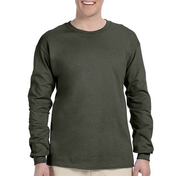 Preshrunk 100% Cotton Long Sleeve Winter T-Shirt 6.1 oz