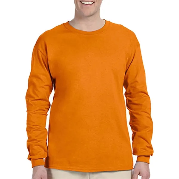 Preshrunk 100% Cotton Long Sleeve Winter T-Shirt 6.1 oz