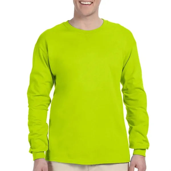 Preshrunk 100% Cotton Long Sleeve Winter T-Shirt 6.1 oz