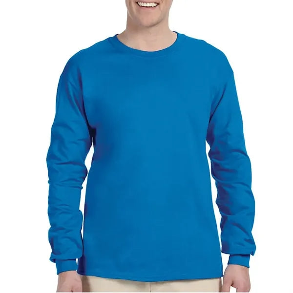 Preshrunk 100% Cotton Long Sleeve Winter T-Shirt 6.1 oz
