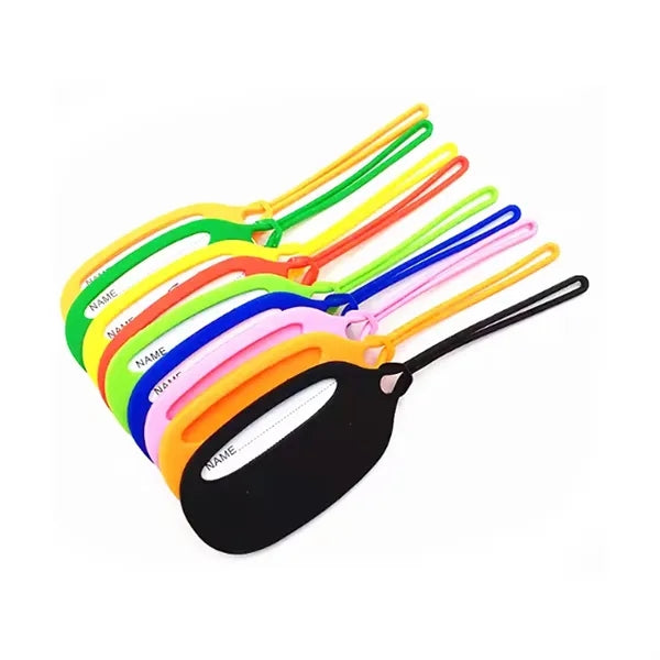Silicone Luggage Tags with ID Card