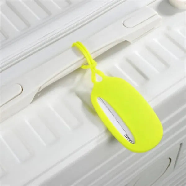 Silicone Luggage Tags with ID Card