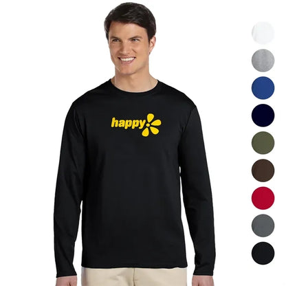 Soft Lightweight Cotton Long Sleeve Winter T-Shirts 4.5 oz.