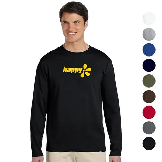 Soft Lightweight Cotton Long Sleeve Winter T-Shirts 4.5 oz.