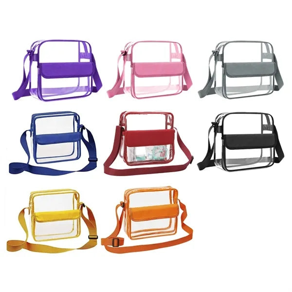 Clear Stadium Messenger Shoulder Bag