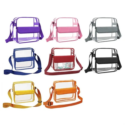 Clear Stadium Messenger Shoulder Bag