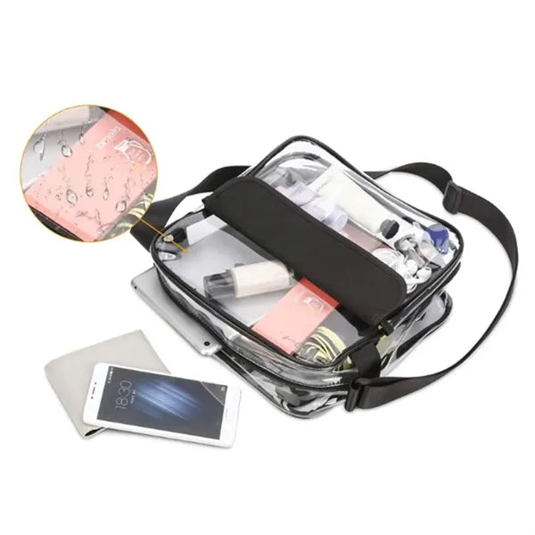 Clear Stadium Messenger Shoulder Bag