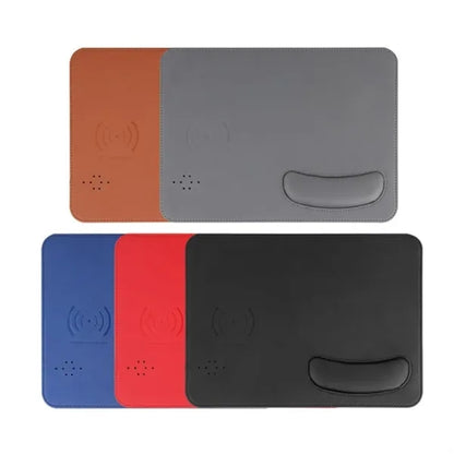 Wireless Charging Mouse Pad with Wrist Rest
