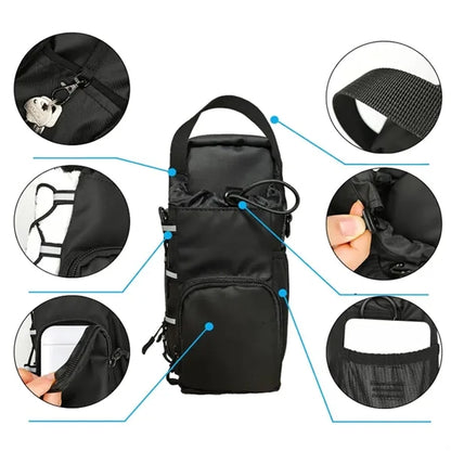 Waterproof Magnetic Hydration Bottle Carrier Shoulder Bag