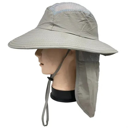 Waterproof Wide Brim Safari Bucket Hat