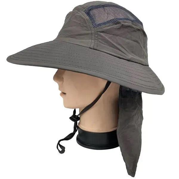 Waterproof Wide Brim Safari Bucket Hat