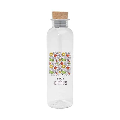 22 Oz. Maddie rPET Bottle With Cork Lid