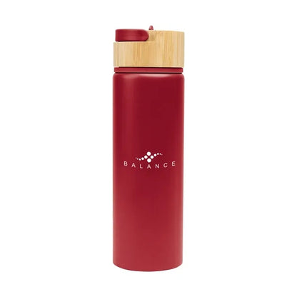 27 Oz. Ellis Recycled Aluminum Bottle With Bamboo Lid