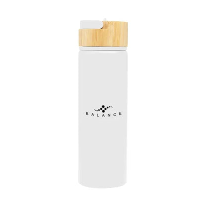 27 Oz. Ellis Recycled Aluminum Bottle With Bamboo Lid