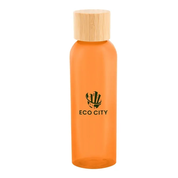 Kelly rPET Bottle With Bamboo Lid