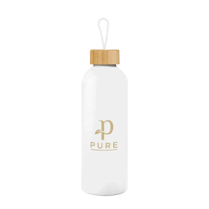 25 Oz. Blaire Recycled Aluminum Bottle With Bamboo Lid An...