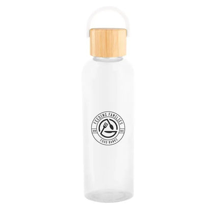 20 Oz. Ally rPET Bottle With Bamboo Lid And Easy Carry Ha...