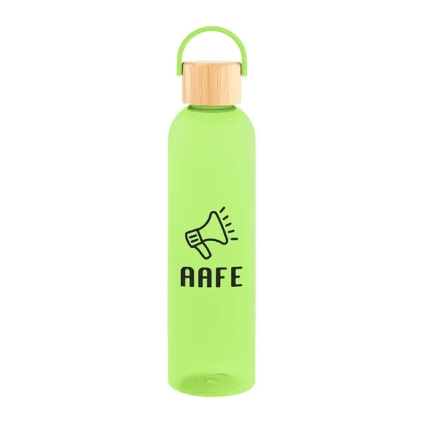 32 Oz. Jeffrey rPET Bottle With Bamboo Lid And Easy Carry...