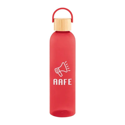 32 Oz. Jeffrey rPET Bottle With Bamboo Lid And Easy Carry...