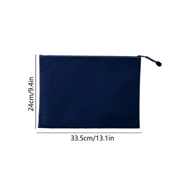 Zippered Canvas Storage Pouch