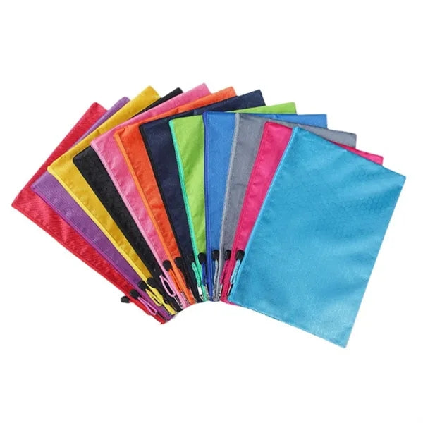 Zippered Canvas Storage Pouch
