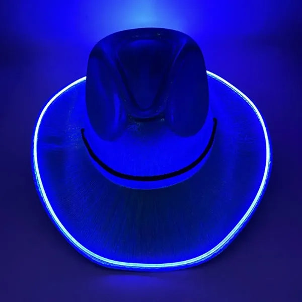 LED Light Up Cowboy Hat