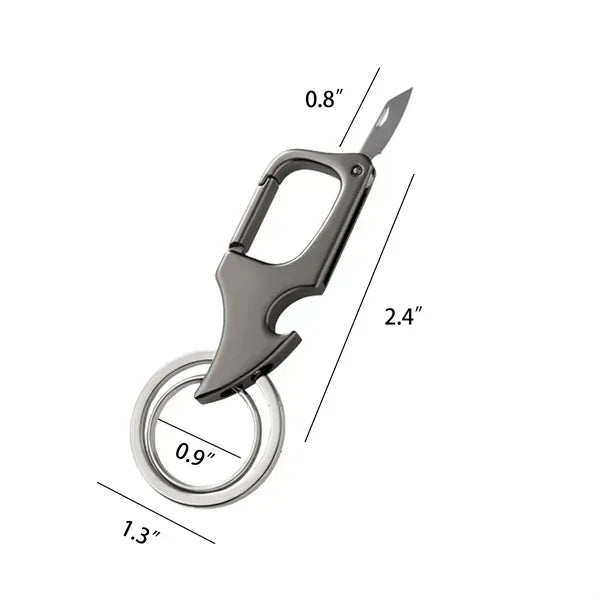MOQ 50pcs Zinc Alloy Bottle Opener Keychain