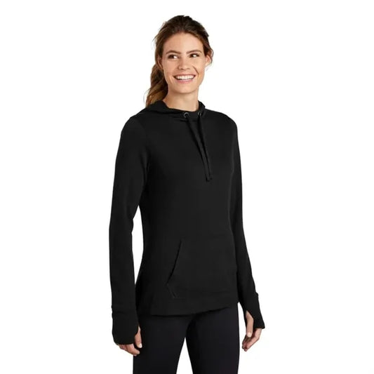 Sport-Tek Women's PosiCharge Tri-Blend Wicking Fleece Hoo...