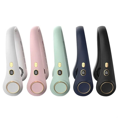 Rechargeable Silent Neckband Fan